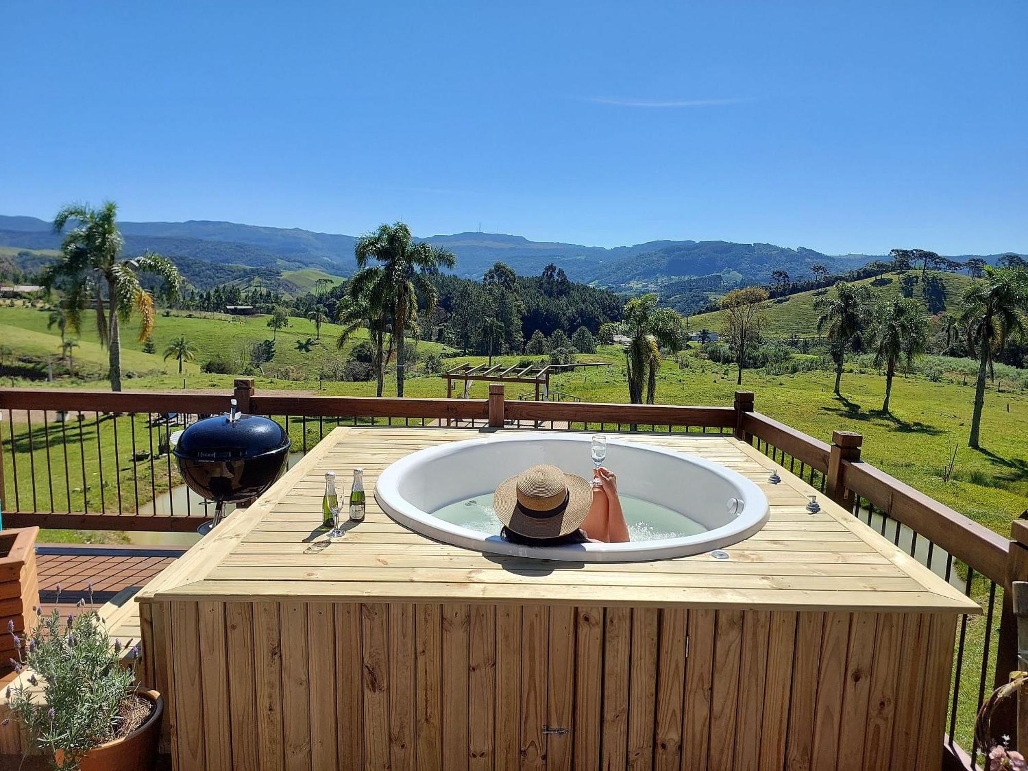 Cabana Por-Do-Sol - Rancho Queimado/Sc Bagian luar foto